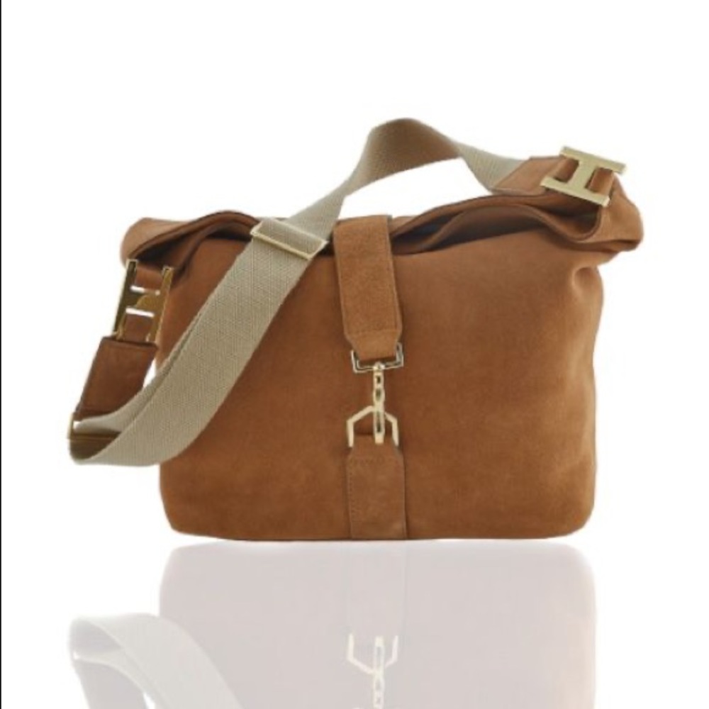 India Hicks Edwina Hobo - Tan - NWT - Picture 2 of 2